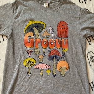 Mushroom Fruit of the Loom Shirt